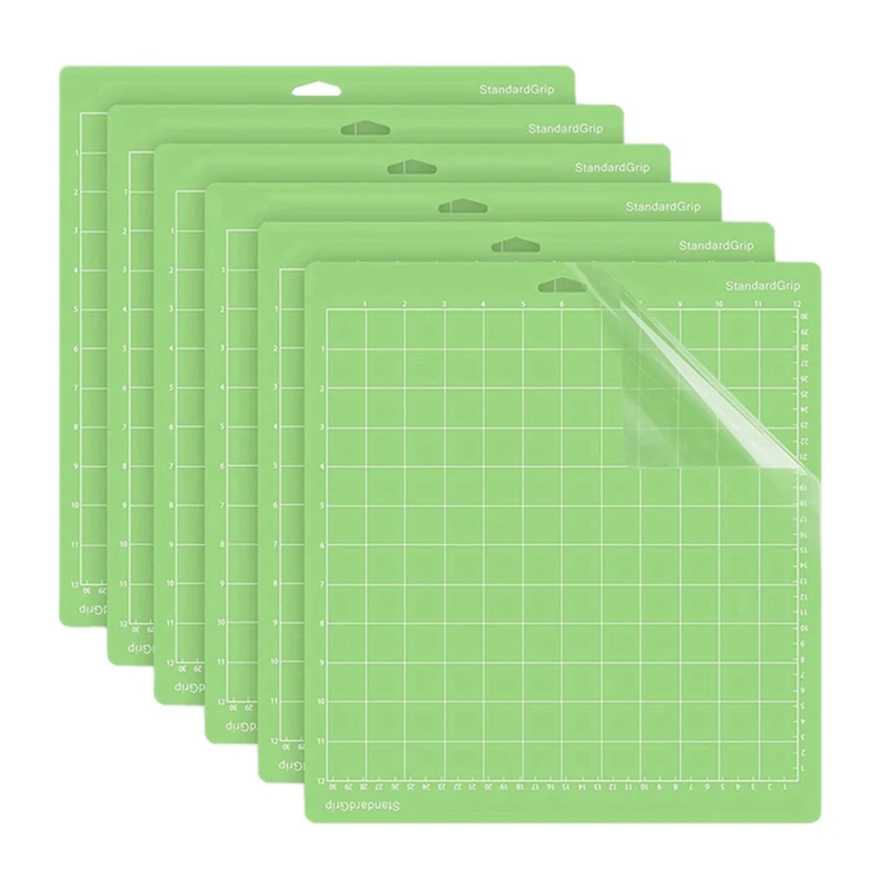 6Pack Cutting Mats For Cricut Maker 3/Maker/Explore 3/Air 2/Air/One(12X12 Inch) Quilting Cricket Mats Accessories
6Pack Cutting Mats For Cricut Maker 3/Maker/Explore 3/Air 2/Air/One(12X12 Inch) Quilting Cricket Mats Accessories