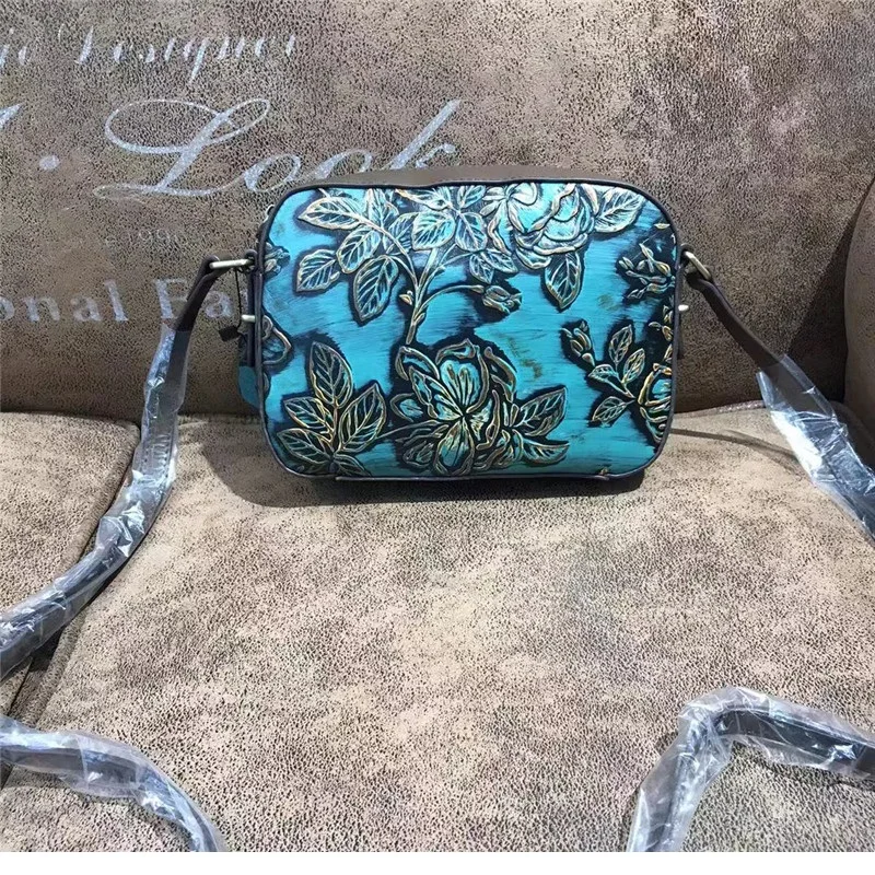 Pure handmade genuine leather shoulder bags fashion ladies real leather handbag small floral pattern women bag
Pure handmade genuine leather shoulder bags fashion ladies real leather handbag small floral pattern women bag