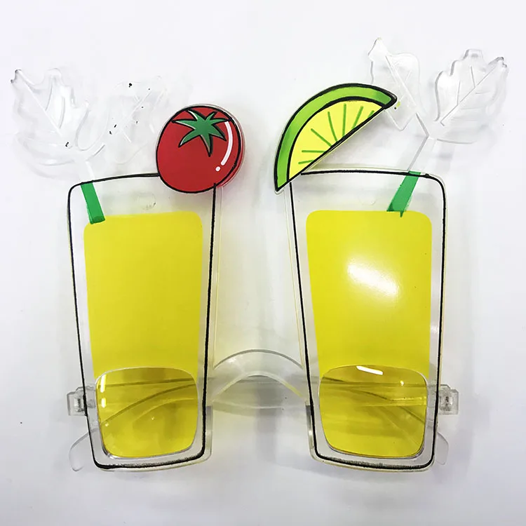 Солнцезащитные очки в форме текилы желтого цвета для рождественской вечеринки 
Солнцезащитные очки в форме текилы желтого цвета для рождественской вечеринки