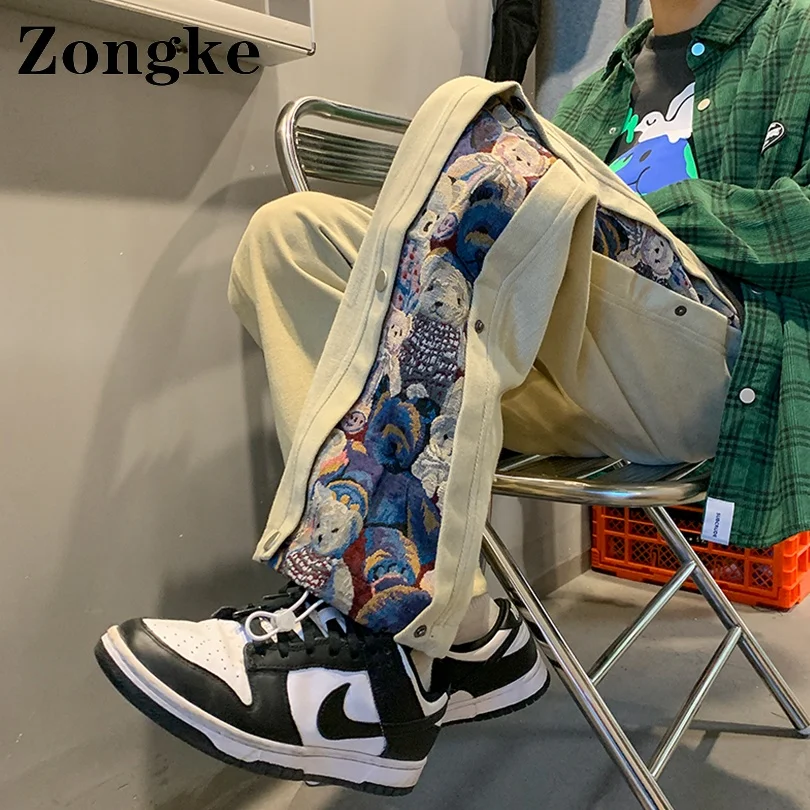 Штаны Zongke мужские рабочие с мультяшным принтом, модные брюки в китайском стиле, цвета хаки, размеры 2XL, весна 2023
Штаны Zongke мужские рабочие с мультяшным принтом, модные брюки в китайском стиле, цвета хаки, размеры 2XL, весна 2023
