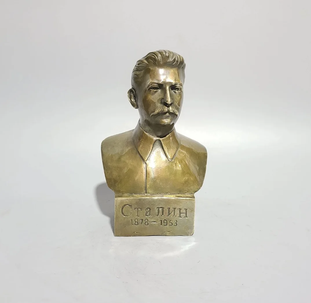 

Коллекционная Бронзовая статуя лидера из России Иосифа Сталина