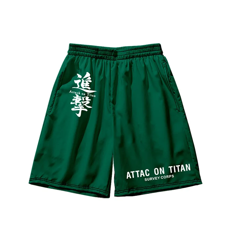 Hot Anime Attack on Titan Short Pants Men Shorts Shingeki No Kyojin Beach Shorts Streetwear Casual Board Shorts Trousers Bottoms
Hot Anime Attack on Titan Short Pants Men Shorts Shingeki No Kyojin Beach Shorts Streetwear Casual Board Shorts Trousers Bottoms