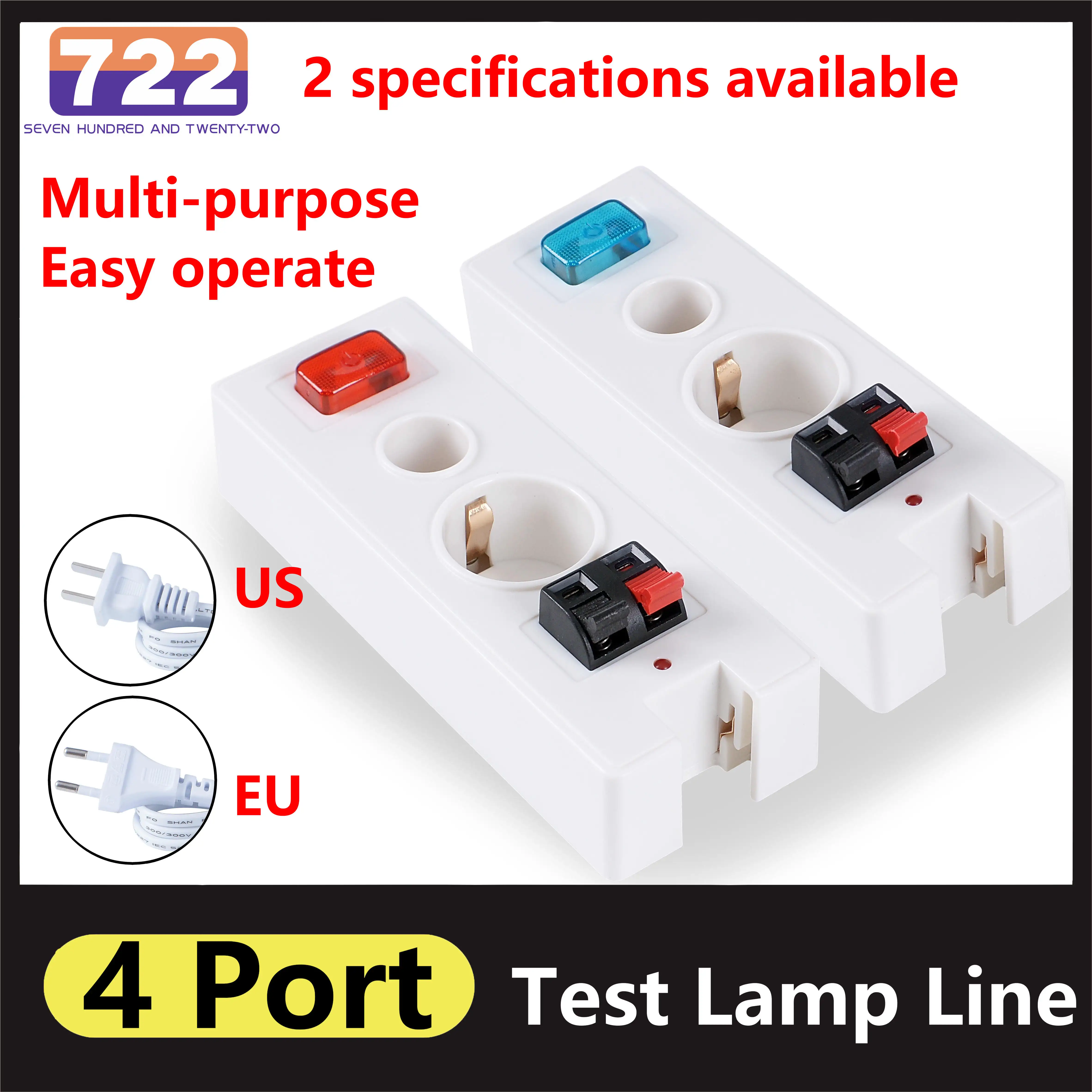 LED Quick Test Multi-interface Quick Quick Test Lamp Bulb Luminaire Lamp Board Wattage Test 2 Lamp Holders LED Switching Power
LED Quick Test Multi-interface Quick Quick Test Lamp Bulb Luminaire Lamp Board Wattage Test 2 Lamp Holders LED Switching Power