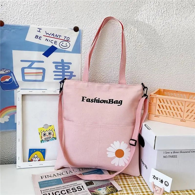 Fashion Trend Women Bag 2021 New Canvas Shoulder Bag Large capacity Cute Student Messenger Bag Literary Zipper Handbags Tote Bag
Fashion Trend Women Bag 2021 New Canvas Shoulder Bag Large capacity Cute Student Messenger Bag Literary Zipper Handbags Tote Bag
