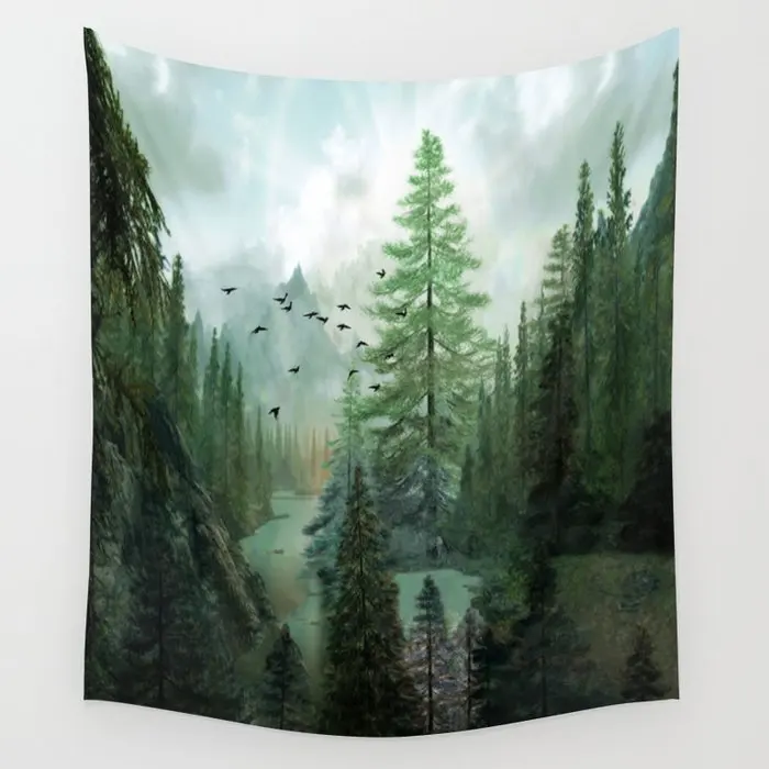 Mountain Morning 2 Wall Tapestry Background Wall Covering Home Decoration Blanket Bedroom Wall Hanging Tapestries
Mountain Morning 2 Wall Tapestry Background Wall Covering Home Decoration Blanket Bedroom Wall Hanging Tapestries