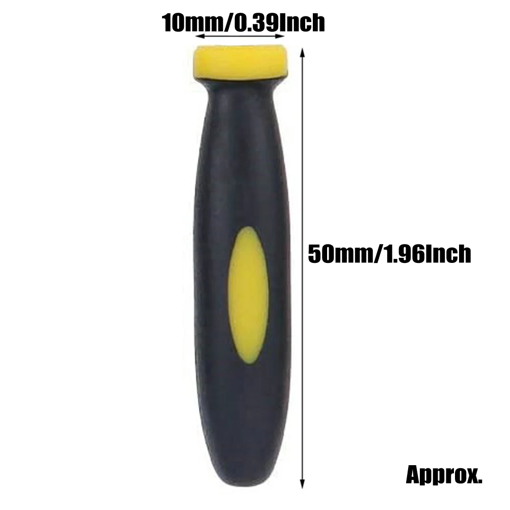 10pcs Rubber Files Handles 3mm Hole Dia Metal Grip Files Handles Woodworking File Handles Rubber File Handles For Small Files
10pcs Rubber Files Handles 3mm Hole Dia Metal Grip Files Handles Woodworking File Handles Rubber File Handles For Small Files
