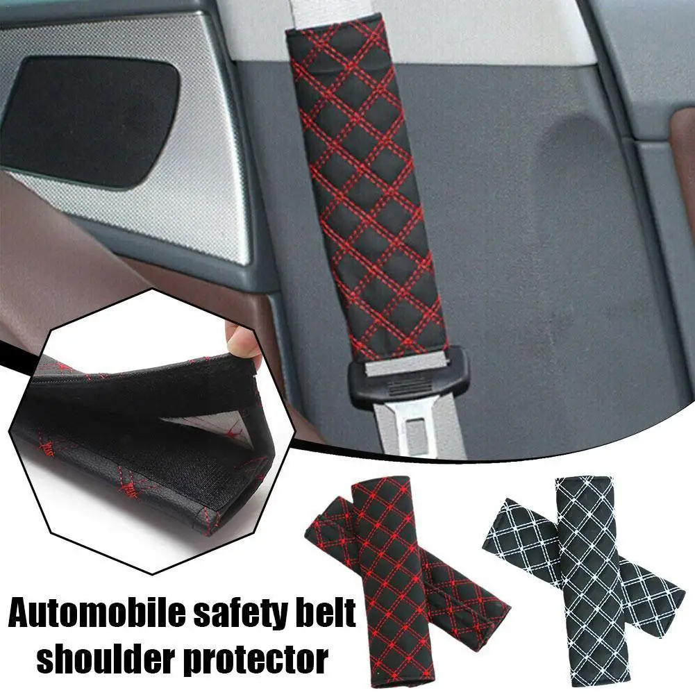 Car Seat Belt PU Leather Safety Belt Shoulder Cover Belt Auto Breathable Accessories Protection Seat Car Interior Padding P X9G7
Car Seat Belt PU Leather Safety Belt Shoulder Cover Belt Auto Breathable Accessories Protection Seat Car Interior Padding P X9G7