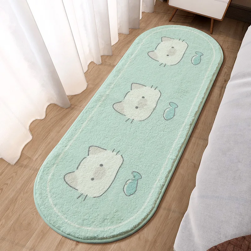 Decoration Bedroom Soft Carpet Cute Children's Bedside Rug Kids Room Non-Slip Baby Playmats Floor Mat Long Living Room Mats
Decoration Bedroom Soft Carpet Cute Children's Bedside Rug Kids Room Non-Slip Baby Playmats Floor Mat Long Living Room Mats