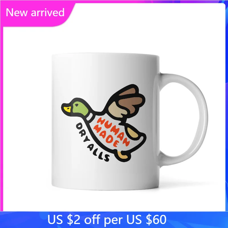 HUMAN MADE Cup Flying Duck Hot Dog Polar Bear Print Ceramic Mug Humanmade Coffee Cup
HUMAN MADE Cup Flying Duck Hot Dog Polar Bear Print Ceramic Mug Humanmade Coffee Cup