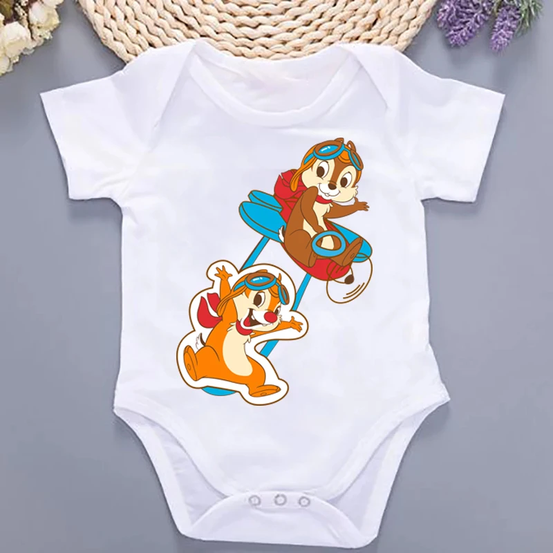 Disney Chip and Dale Baby Boy Clothes Newborn Baby Girl Clothes Summer Toddler Cartoon Bodysuit Cotton Soft Infant Cute Rompers
Disney Chip and Dale Baby Boy Clothes Newborn Baby Girl Clothes Summer Toddler Cartoon Bodysuit Cotton Soft Infant Cute Rompers