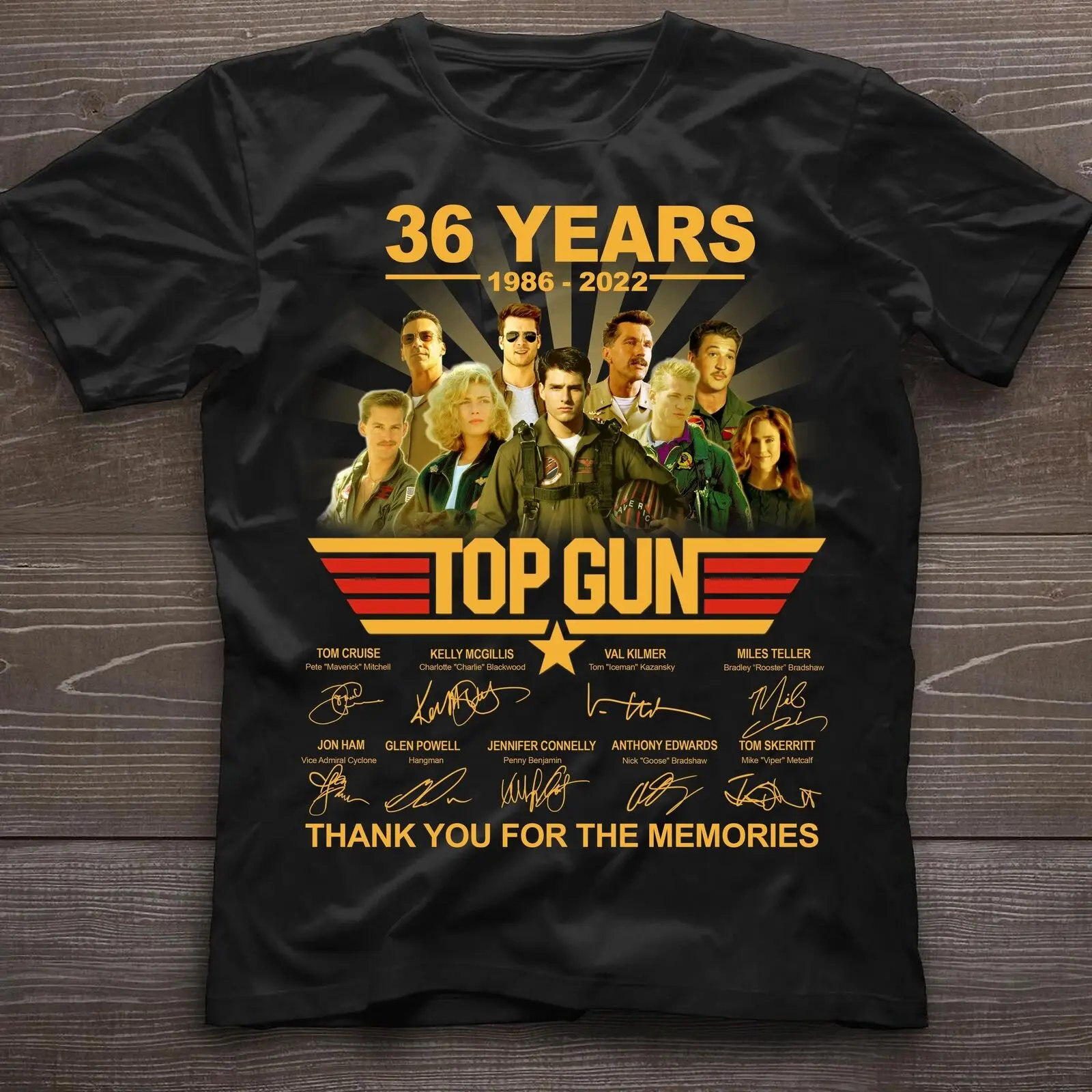 Top Guns 36 Years 1986 2022 Shirt Thank You For The Memories T-Shirt GIft Fans 
Top Guns 36 Years 1986 2022 Shirt Thank You For The Memories T-Shirt GIft Fans