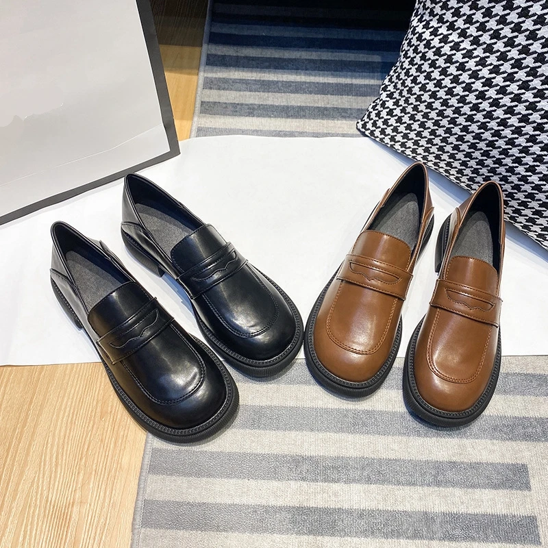 ENIOUSS New Spring Autumn Slip-on Women Leather Shoes Plus Size 35-43 Flat Loafers Fashion Cozy Female Work Shoes
ENIOUSS New Spring Autumn Slip-on Women Leather Shoes Plus Size 35-43 Flat Loafers Fashion Cozy Female Work Shoes