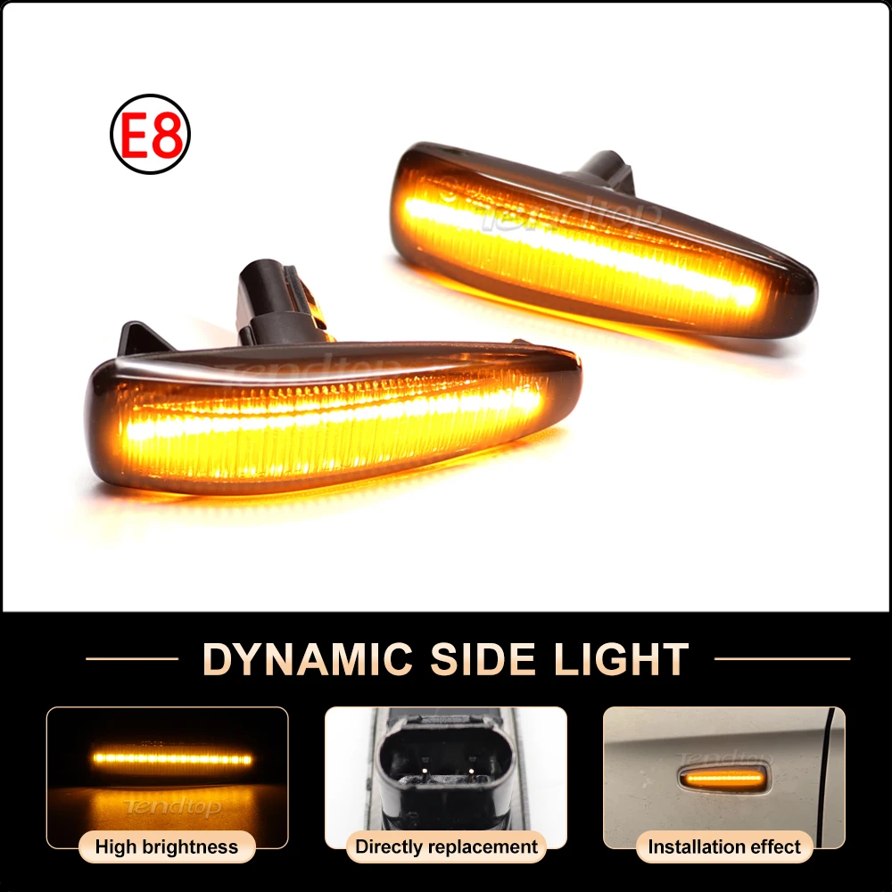 Dynamic Side Marker Blinker Turn Signal Lamp Car LED Light For Mistubishi Outlander Sport Mirage Sport Lancer Evolution X
Dynamic Side Marker Blinker Turn Signal Lamp Car LED Light For Mistubishi Outlander Sport Mirage Sport Lancer Evolution X