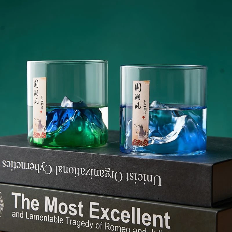 3D Mountains Japanese Style Whisky Glasses Old Fashioned Whiskey Rock Glass Whiskey-glass Wood Gift Box Vodka Tumbler Wine Cup
3D Mountains Japanese Style Whisky Glasses Old Fashioned Whiskey Rock Glass Whiskey-glass Wood Gift Box Vodka Tumbler Wine Cup