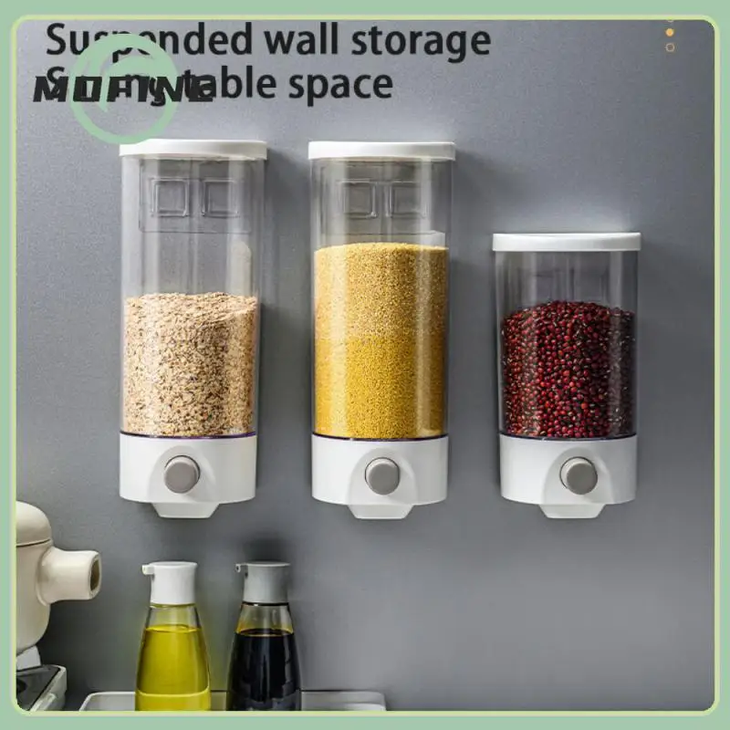 1L/1.5L Sealed Rice Storage Box Wall Mounted Cereal Grain Container Dry Food Dispenser Grain Storage Jar Kitchen Storage Tools
1L/1.5L Sealed Rice Storage Box Wall Mounted Cereal Grain Container Dry Food Dispenser Grain Storage Jar Kitchen Storage Tools