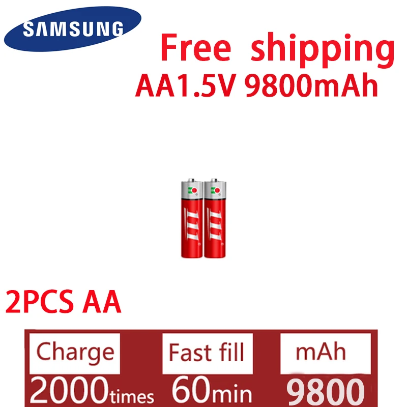 1-20pcs AA 1.5V 9800mAh Alkaline Rechargeable Battery For Flashlight Toy Watch Wireless Keyboard Mouse 3A Replacement Batteries
1-20pcs AA 1.5V 9800mAh Alkaline Rechargeable Battery For Flashlight Toy Watch Wireless Keyboard Mouse 3A Replacement Batteries