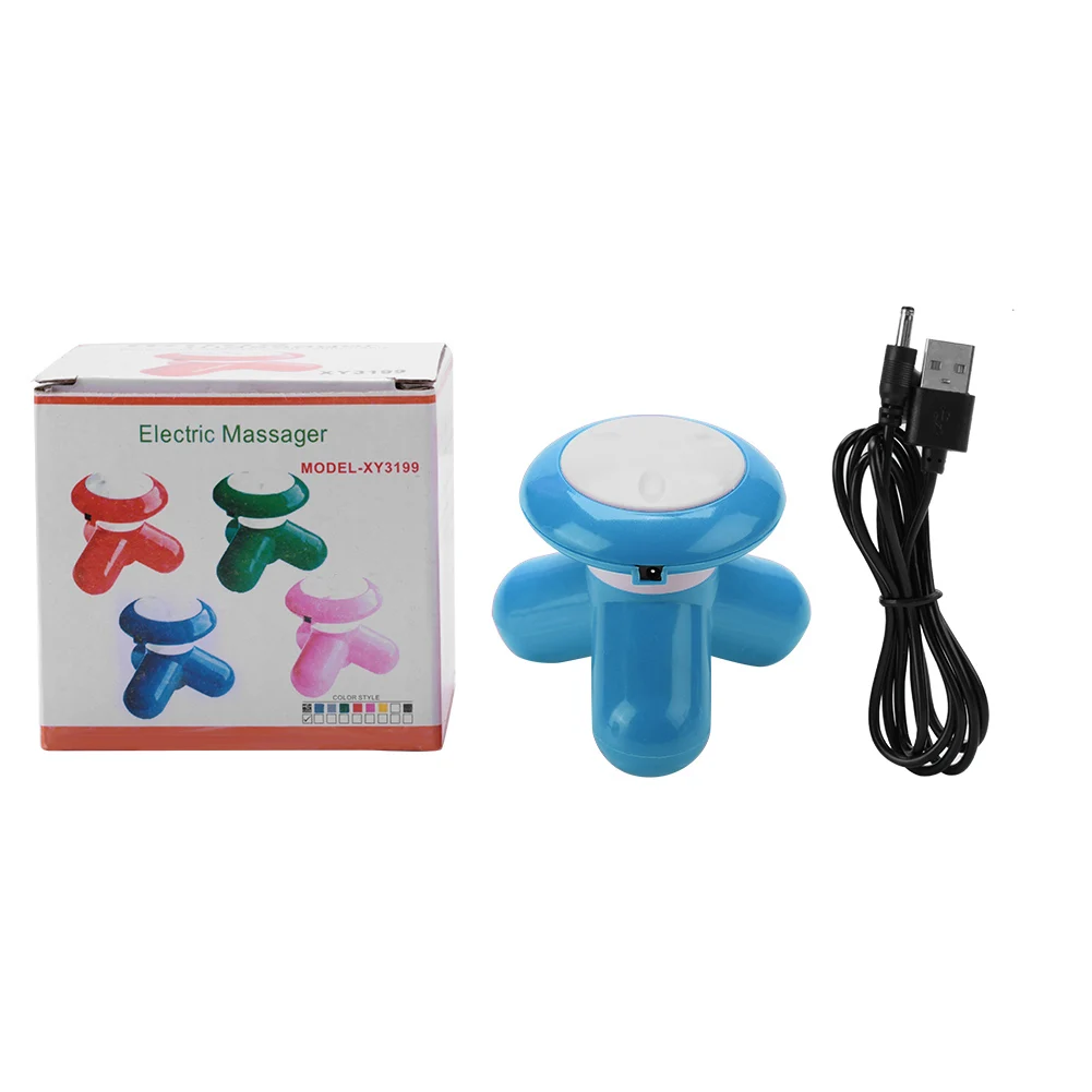 USB мини-массажер с электрической ручкой для массажа шеи всего тела (синий) Электрический
USB мини-массажер с электрической ручкой для массажа шеи всего тела (синий) Электрический