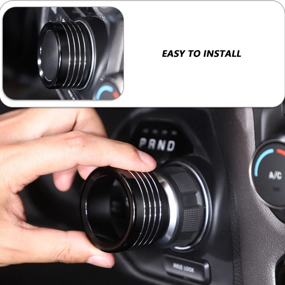 Car Gear Shift Switch Button-Knob Cover Ring Alloy Brand-new Interior Ring Trim For Dodge For RAM 1500 2018-2020 Black
Car Gear Shift Switch Button-Knob Cover Ring Alloy Brand-new Interior Ring Trim For Dodge For RAM 1500 2018-2020 Black