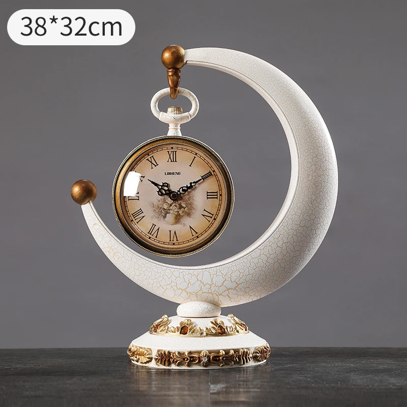 Creative Vintage Table Clock Digital Luxury Electronic Mechanism Desk Clock Large Relojes De Cocina Europen Watches
Creative Vintage Table Clock Digital Luxury Electronic Mechanism Desk Clock Large Relojes De Cocina Europen Watches