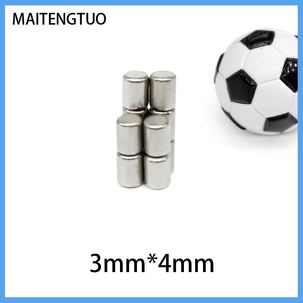 10~2000PCS 3x4mm Small Round Permanent Magnet N35 Disc Neodymium Magnet 3x4mm Strong Magnetic Magnet Strong Refrigerator Magnet
10~2000PCS 3x4mm Small Round Permanent Magnet N35 Disc Neodymium Magnet 3x4mm Strong Magnetic Magnet Strong Refrigerator Magnet
