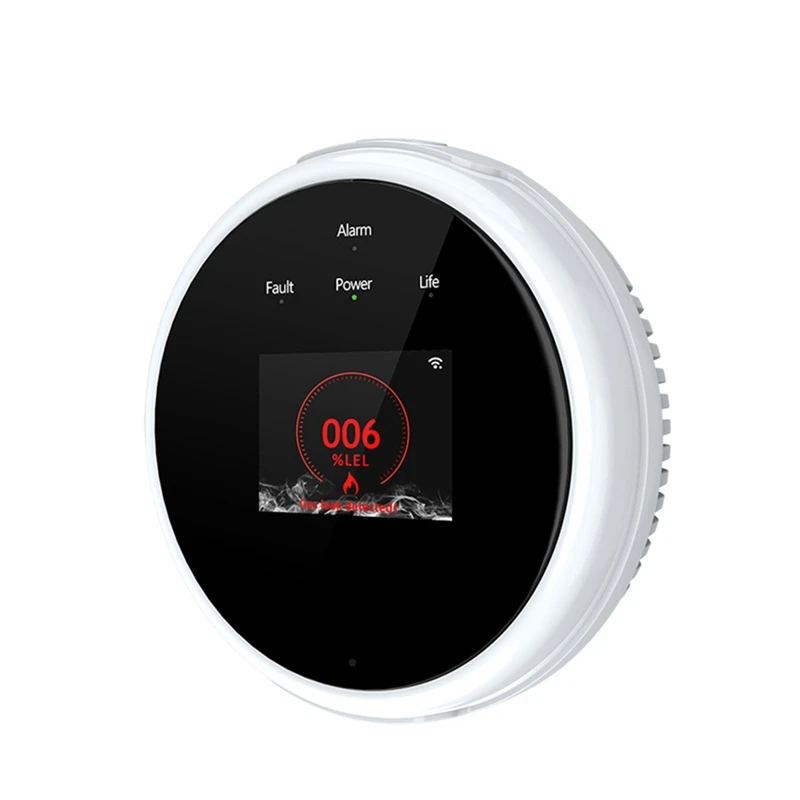 Wifi Gas Detector Tuya Smart Home Leakage Sensor LED Display Natural Gas Leak Detectors Alarm US Plug
Wifi Gas Detector Tuya Smart Home Leakage Sensor LED Display Natural Gas Leak Detectors Alarm US Plug