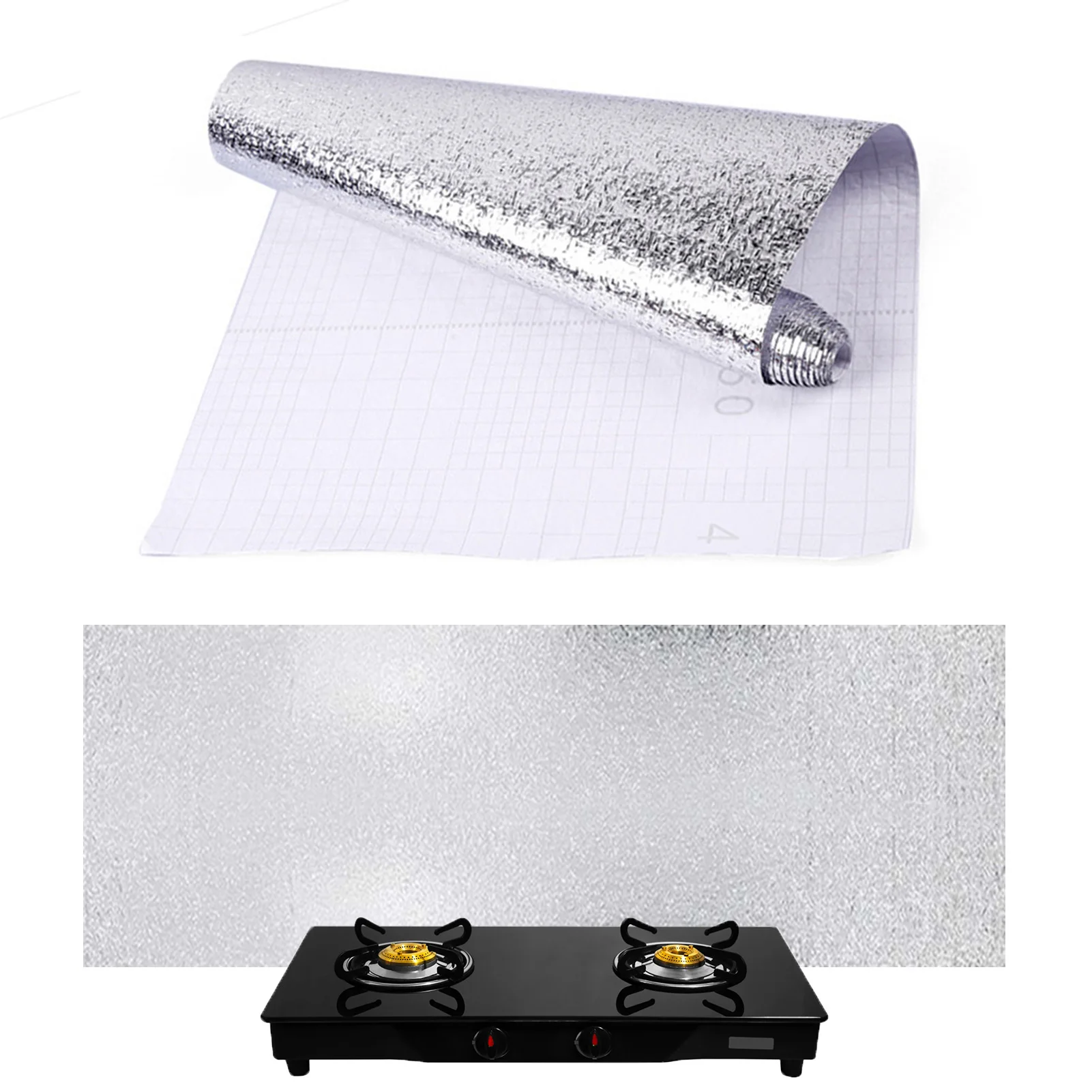 Kitchen Backsplash Foil Wallpaper Oil-Proof Wall Sticker DIY Self-Adhesive Backsplash Aluminum Foil Wallpaper Kitchen
Kitchen Backsplash Foil Wallpaper Oil-Proof Wall Sticker DIY Self-Adhesive Backsplash Aluminum Foil Wallpaper Kitchen