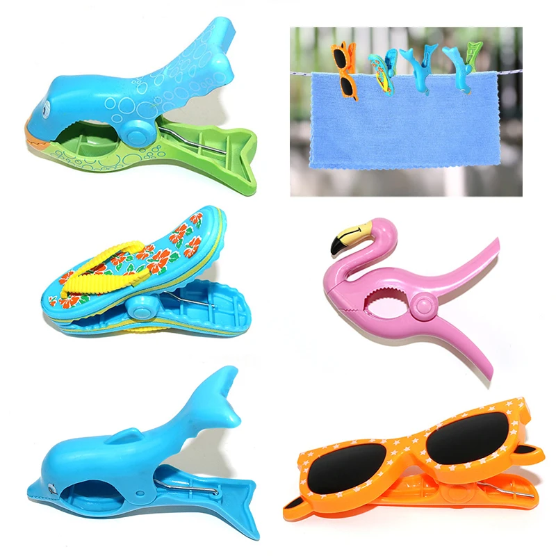 1pc Summer Plastic Color Clips Cute Animal Beach Towel Clamp To Prevent The Wind Clamp Clothes Pegs Drying Racks Retaining Clip
1pc Summer Plastic Color Clips Cute Animal Beach Towel Clamp To Prevent The Wind Clamp Clothes Pegs Drying Racks Retaining Clip