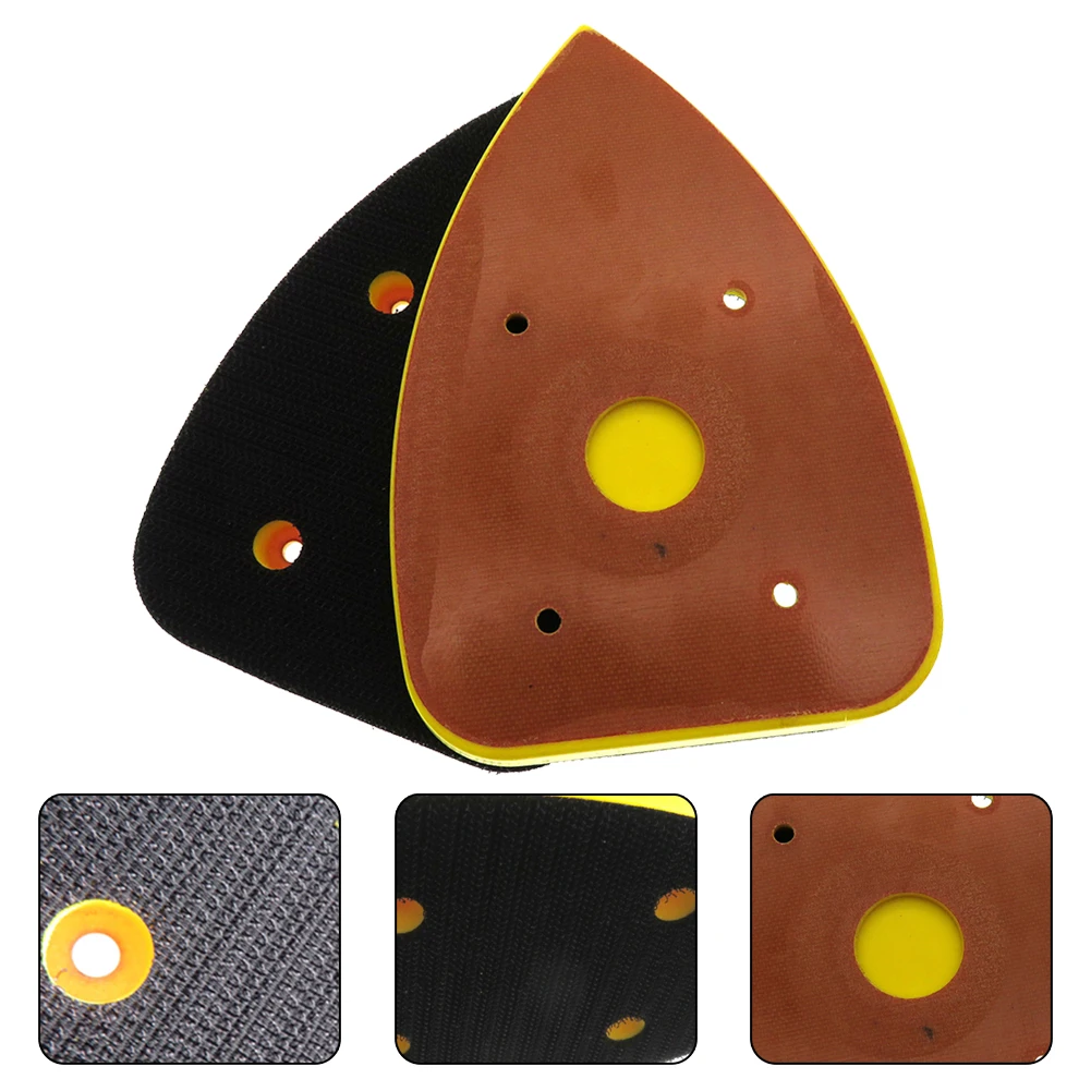 Triangle Sanding Backup Pad With 4 Holes 90X135mm Power Sander Backing Pad Hook Loop Plate For Grinding Polishing Abrasive Tools
Triangle Sanding Backup Pad With 4 Holes 90X135mm Power Sander Backing Pad Hook Loop Plate For Grinding Polishing Abrasive Tools