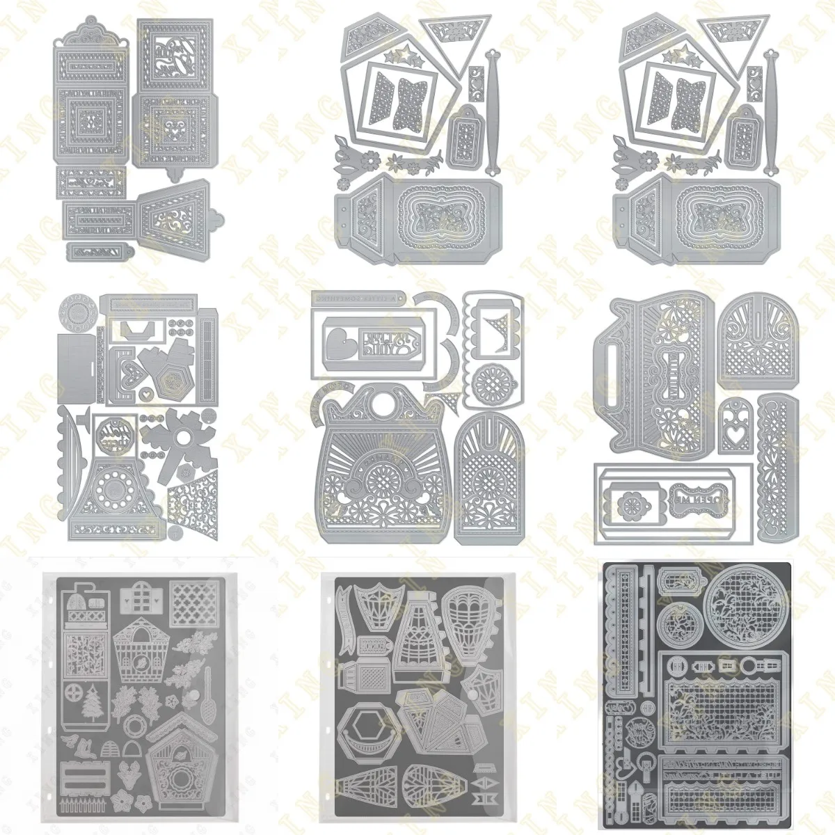 Gift Box Lantern Telephone Handbag New Metal Cutting Dies Scrapbook Diary Decoration Embossing Template Greeting Card Handmade
Gift Box Lantern Telephone Handbag New Metal Cutting Dies Scrapbook Diary Decoration Embossing Template Greeting Card Handmade