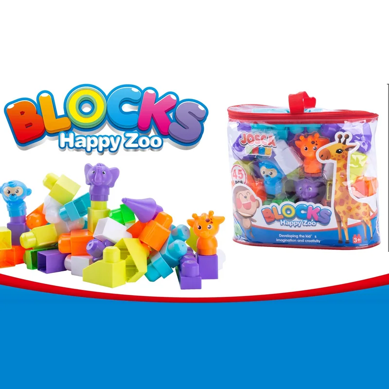 45pcs Large Size Building Blocks Sets DIY Educational Kids Toy Model Assembled Blocks Toy for Boys Girls Creative Bricks
45pcs Large Size Building Blocks Sets DIY Educational Kids Toy Model Assembled Blocks Toy for Boys Girls Creative Bricks