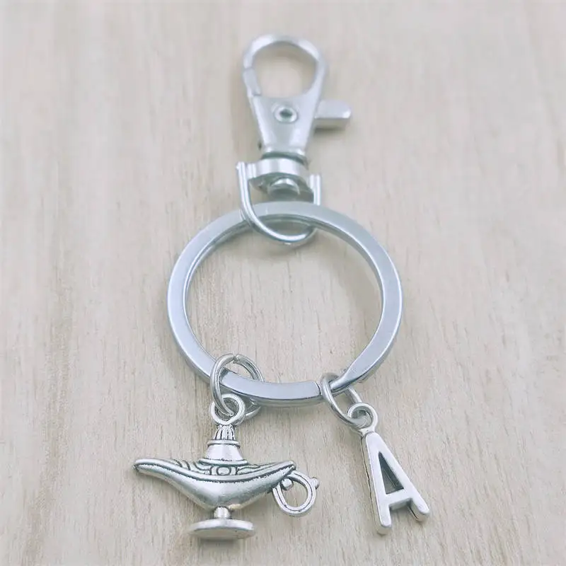 Magic Lamp Keyring Letter Car Key Chain Ring Lobster Clasp Initial Charm Women Jewelry Accessories Pendants Metal
Magic Lamp Keyring Letter Car Key Chain Ring Lobster Clasp Initial Charm Women Jewelry Accessories Pendants Metal