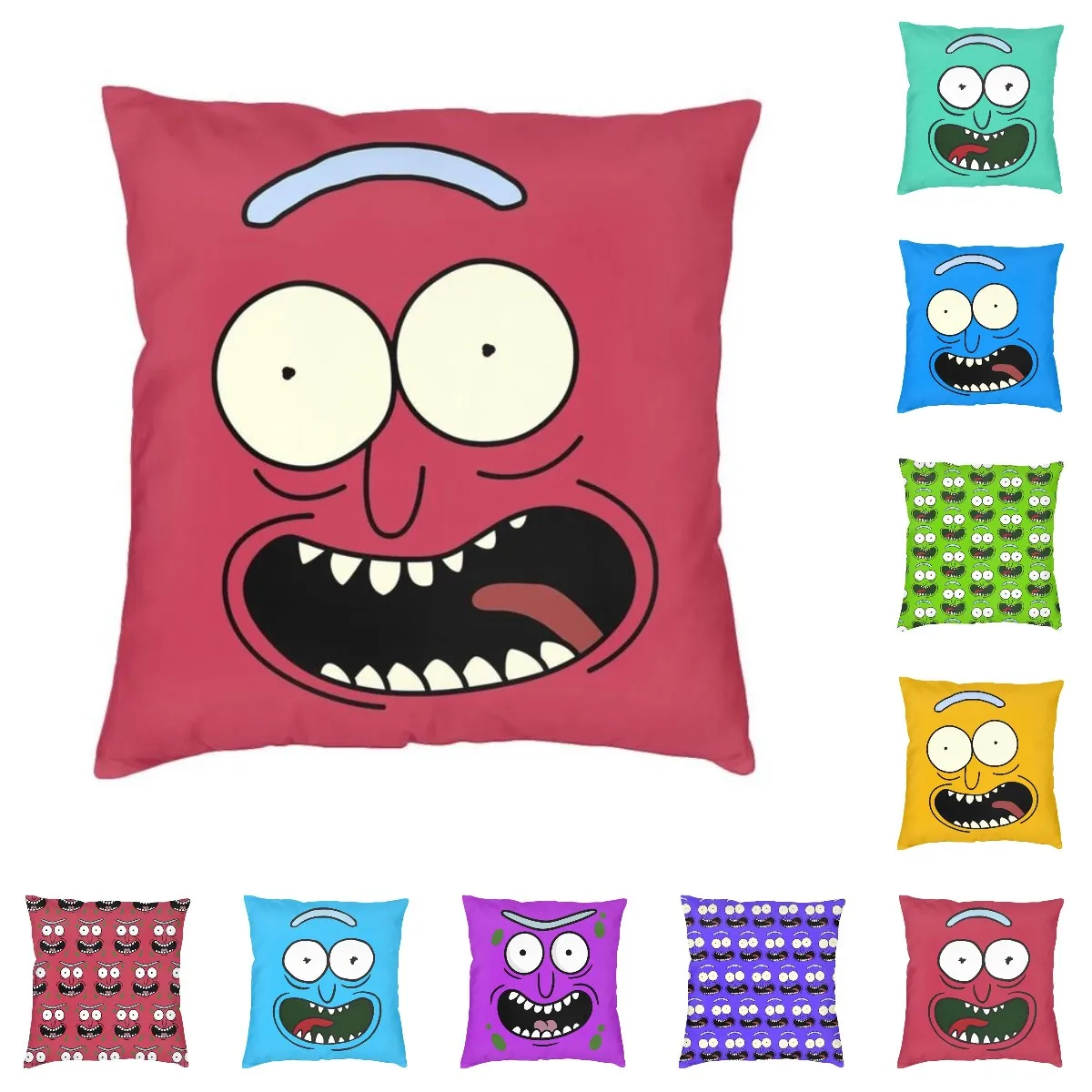 Luxury Cartoon Rick Face Anime Pickle Throw Pillow Cover Home Decorative Custom Boonie Cushion Cover 40x40 Pillowcover for Sofa
Luxury Cartoon Rick Face Anime Pickle Throw Pillow Cover Home Decorative Custom Boonie Cushion Cover 40x40 Pillowcover for Sofa