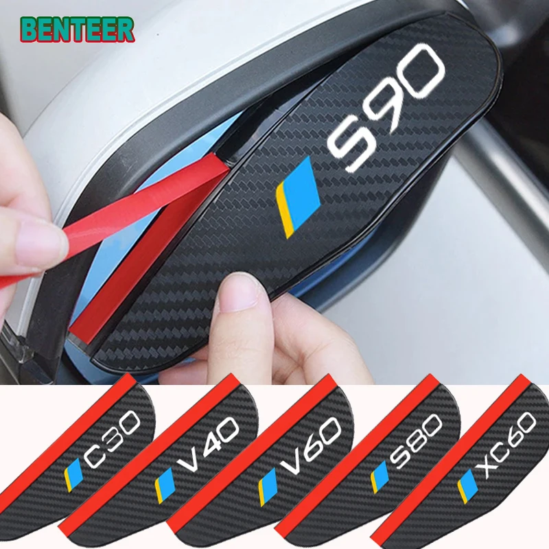 2pcs Carbon fiber Car Rearview Mirror Rain Eyebrow Sticker For Volvo C30 C70 V40 V50 V60 V70 V90 S40 S60 S80 S90 XC40 XC60 XC70
2pcs Carbon fiber Car Rearview Mirror Rain Eyebrow Sticker For Volvo C30 C70 V40 V50 V60 V70 V90 S40 S60 S80 S90 XC40 XC60 XC70