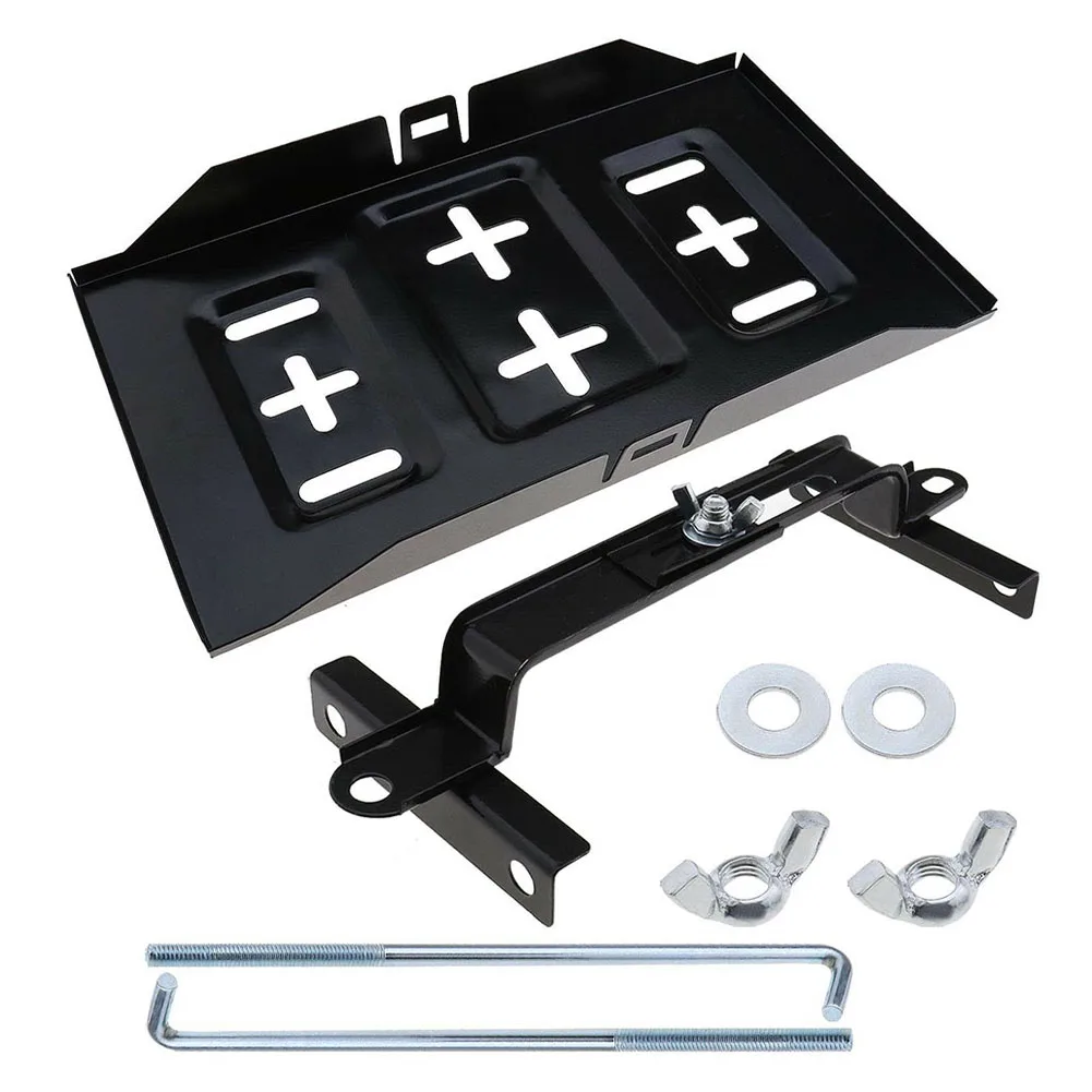 Universal Car Battery Tray Adjustable Hold Down Clamp Bracket Kit Bracket Tray Case Battery Storage Box Cars Accessories
Universal Car Battery Tray Adjustable Hold Down Clamp Bracket Kit Bracket Tray Case Battery Storage Box Cars Accessories