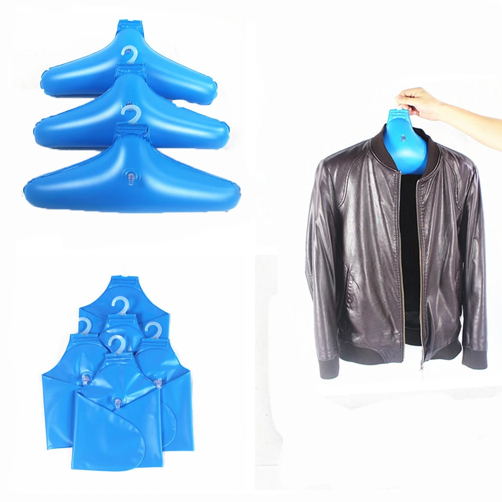 Inflatable Clothes Hanger Racks Creative Foldable Non Slip Coat Hanger No Trace Rotatable Clothing Storage Holder for Travel Cam
Inflatable Clothes Hanger Racks Creative Foldable Non Slip Coat Hanger No Trace Rotatable Clothing Storage Holder for Travel Cam