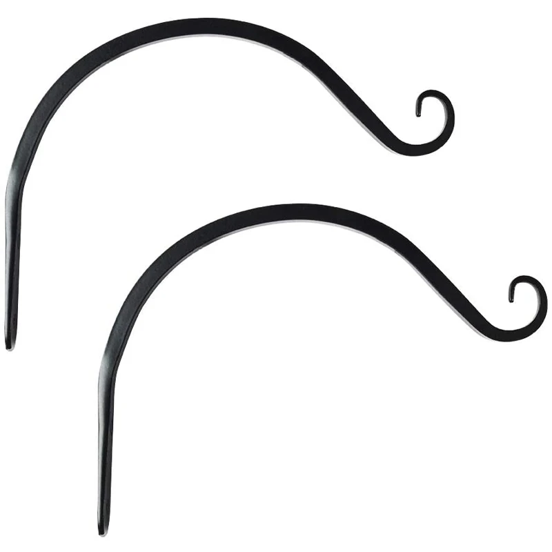 Wall Hook Hanging Plant Bracket, Plant Hanger For Hanging Bird Feeders, Wind Chimes, Flower Baskets, 2 Pack, 8 Inch
Wall Hook Hanging Plant Bracket, Plant Hanger For Hanging Bird Feeders, Wind Chimes, Flower Baskets, 2 Pack, 8 Inch