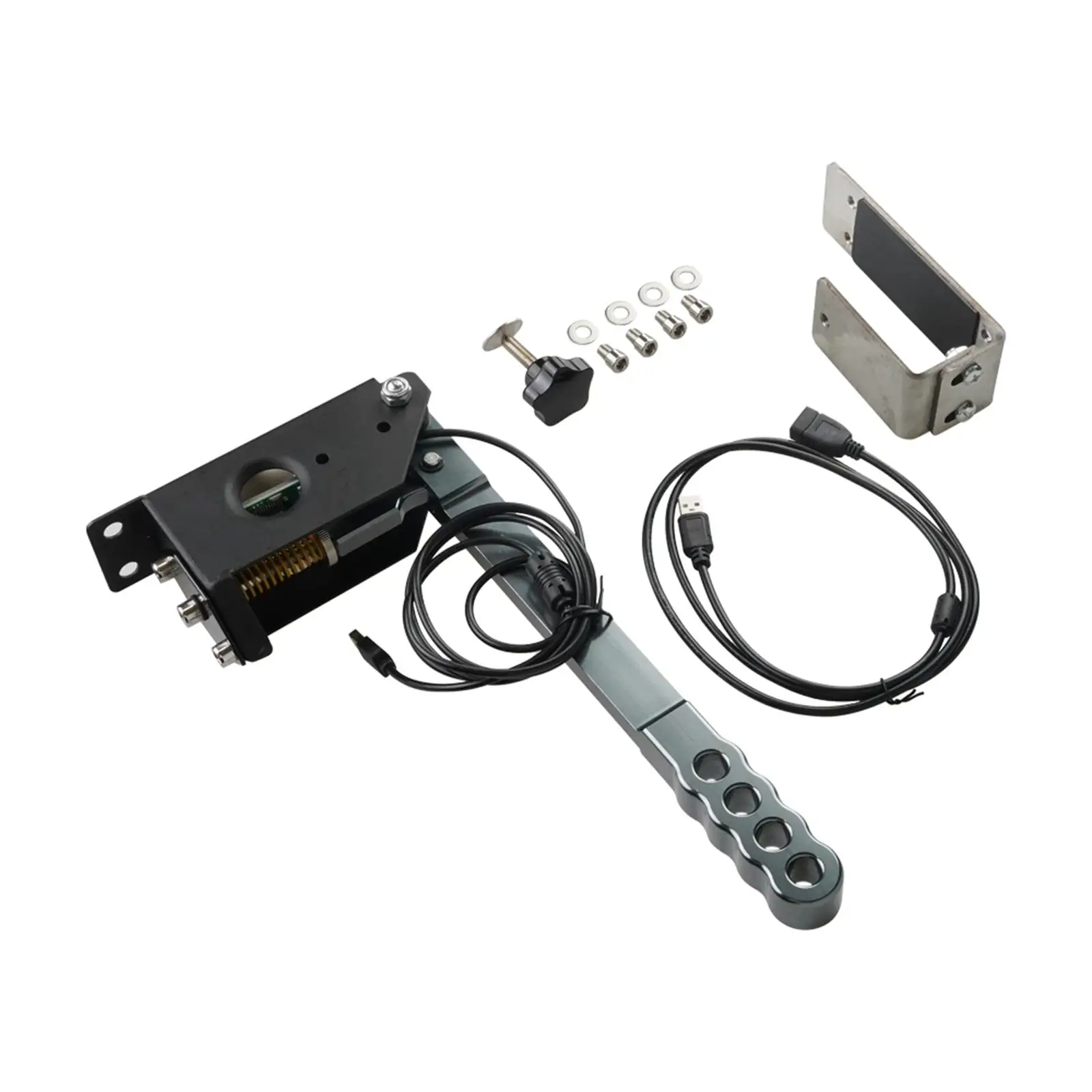 Brake System Handbrake Hall Sensor Easy to Install USB Game Peripherals Handbrake for Logitech G29 G27 G25 PC Racing Games
Brake System Handbrake Hall Sensor Easy to Install USB Game Peripherals Handbrake for Logitech G29 G27 G25 PC Racing Games