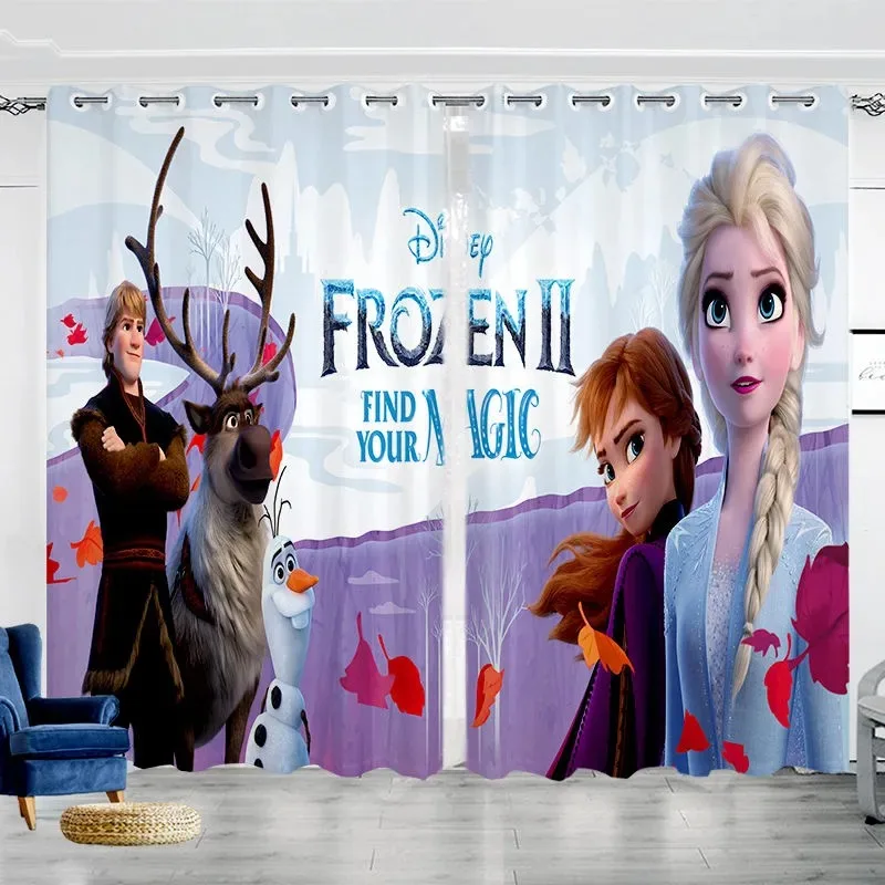 Disney Cartoon Pink Frozen Elsa Anna Olaf Blackout Curtains Children's Room Girl Bedroom Study Living Room Shading Curtain
Disney Cartoon Pink Frozen Elsa Anna Olaf Blackout Curtains Children's Room Girl Bedroom Study Living Room Shading Curtain