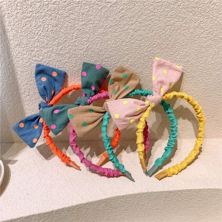 Children Cute Colors Printed Lattice Dot Hair Hoop Hairbands Girls Lovely Bow Ears Headbands Kids Hair Accessories For Girls
Children Cute Colors Printed Lattice Dot Hair Hoop Hairbands Girls Lovely Bow Ears Headbands Kids Hair Accessories For Girls