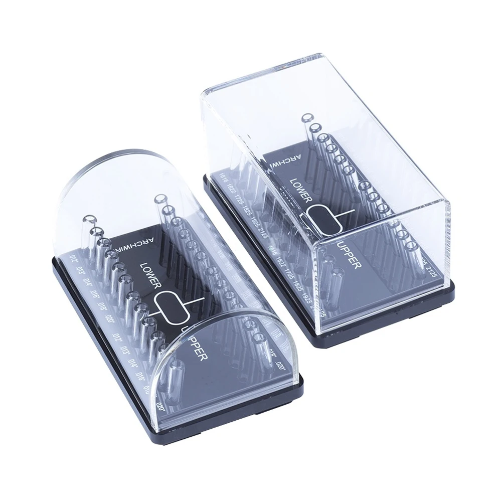 Dental Acrylic Archwire Organizer Holder Round/Rectangular Orthodontic Arch Wire Dispenser Placing Case Dentistry Storage Box
Dental Acrylic Archwire Organizer Holder Round/Rectangular Orthodontic Arch Wire Dispenser Placing Case Dentistry Storage Box