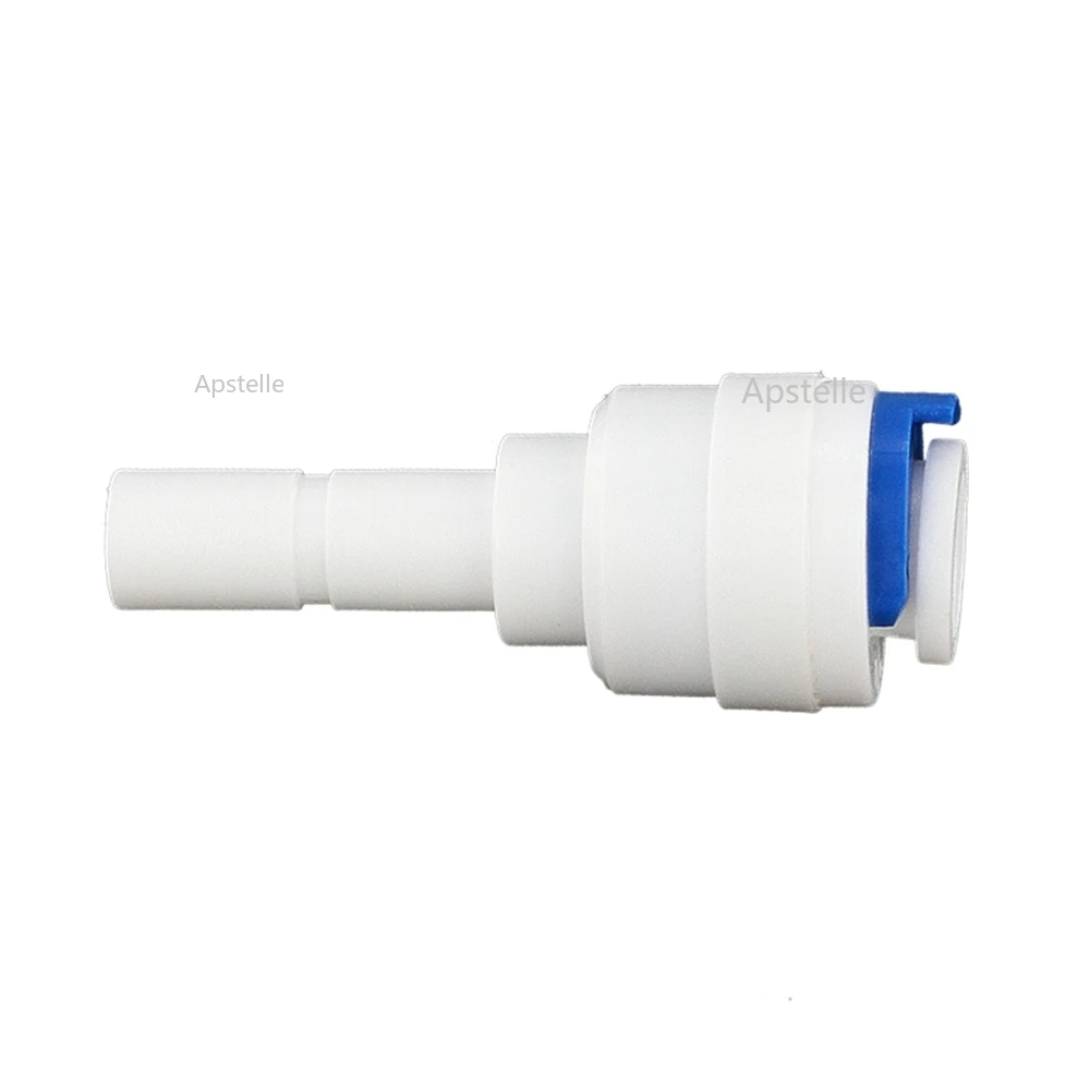 RO Water Plastic Pipe Fitting Straight 1/4" 3/8" OD Hose Connection 1/4" Stem Quick Coupling Reverse Osmosis Aquarium System 
RO Water Plastic Pipe Fitting Straight 1/4" 3/8" OD Hose Connection 1/4" Stem Quick Coupling Reverse Osmosis Aquarium System