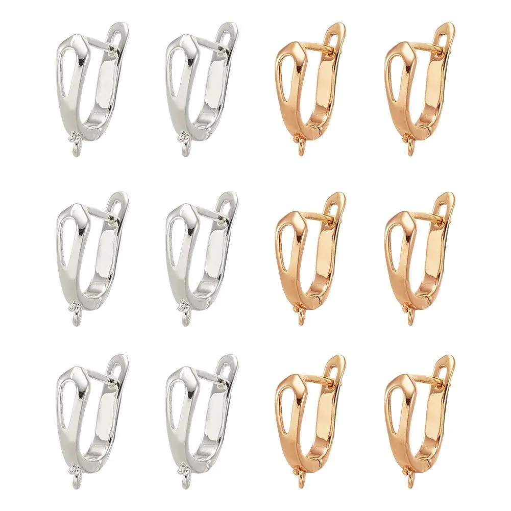 50pcs Brass Golden & Silver Earring Hooks Leverback with Open Loop French Earwires for Jewelry Making
50pcs Brass Golden & Silver Earring Hooks Leverback with Open Loop French Earwires for Jewelry Making