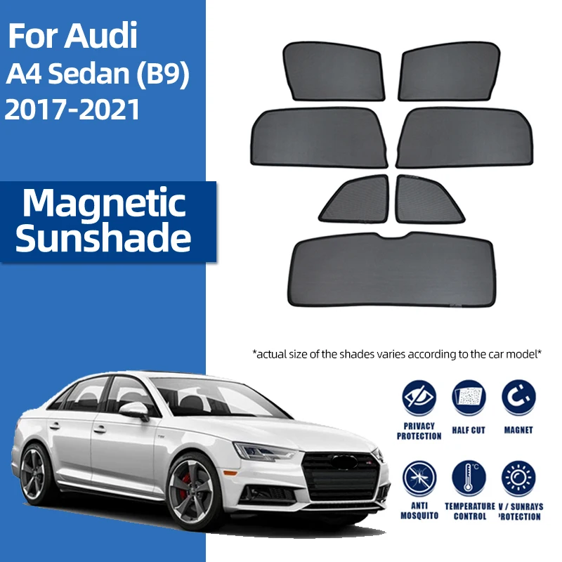 Магнитный солнцезащитный козырек для Audi A4 B9 Sedan 2015-2021, сетчатая Автомобильная боковая рамка, занавеска, солнцезащитный козырек на переднее с...
Магнитный солнцезащитный козырек для Audi A4 B9 Sedan 2015-2021, сетчатая Автомобильная боковая рамка, занавеска, солнцезащитный козырек на переднее с...