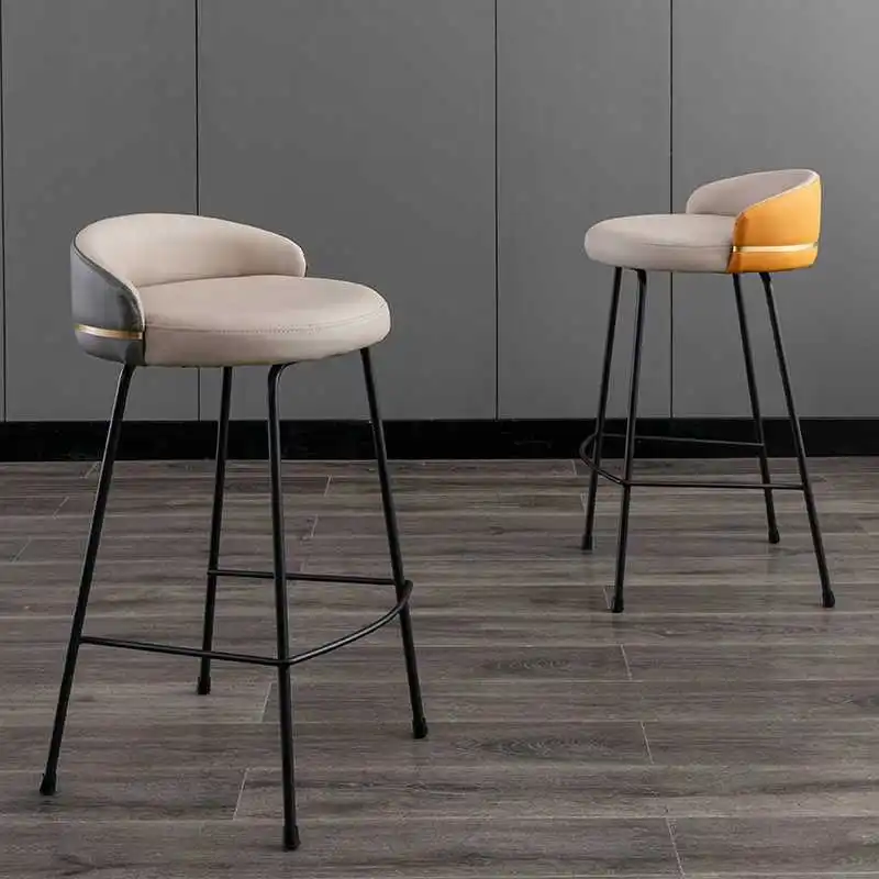 Nordic Dining Chairs High Stools Kitchen White Modern Lounge Bar Dining Chairs Design Single Iron Cadeiras Luxury Furniture
Nordic Dining Chairs High Stools Kitchen White Modern Lounge Bar Dining Chairs Design Single Iron Cadeiras Luxury Furniture