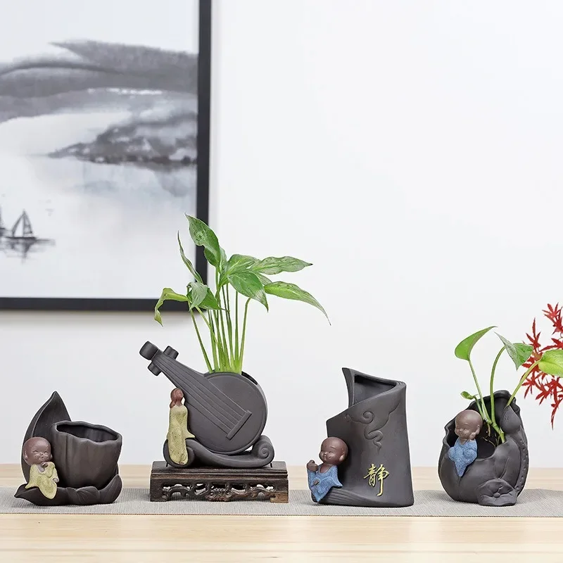 Ceramic Small Vase Decoration Green Plant Tabletop Water Culture Living Room Decoration Green Apple Tea Ceremony Arrangement
Ceramic Small Vase Decoration Green Plant Tabletop Water Culture Living Room Decoration Green Apple Tea Ceremony Arrangement