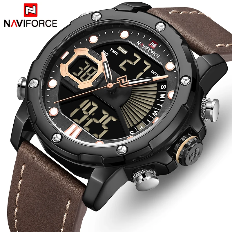 Часы наручные NAVIFORCE Мужские кварцевые, роскошные брендовые модные спортивные светодиодные аналоговые цифровые водонепроницаемые
Часы наручные NAVIFORCE Мужские кварцевые, роскошные брендовые модные спортивные светодиодные аналоговые цифровые водонепроницаемые