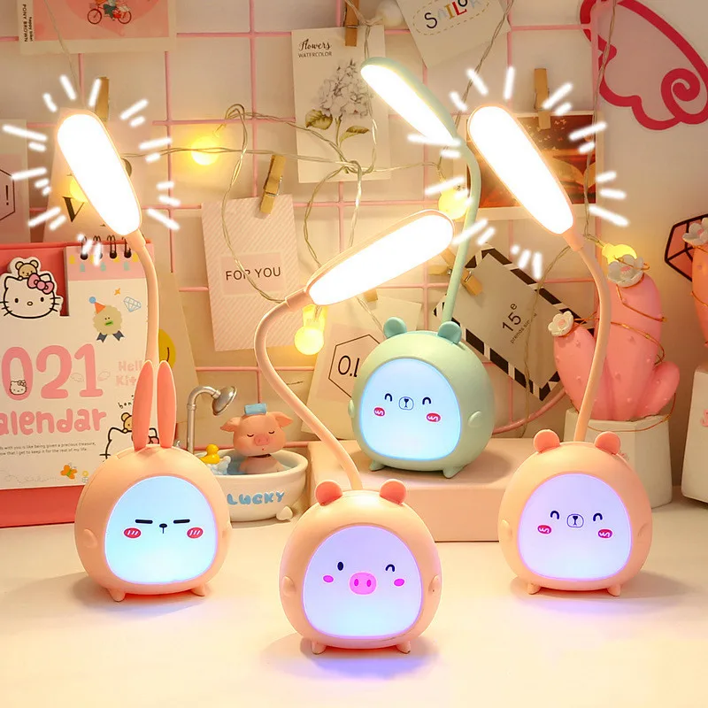 Cartoon Desk Lamp Eye Protection Energy-saving Reading Lamp USB Charging Sleeping Night Light LED Table Lamp for Kids Gift
Cartoon Desk Lamp Eye Protection Energy-saving Reading Lamp USB Charging Sleeping Night Light LED Table Lamp for Kids Gift