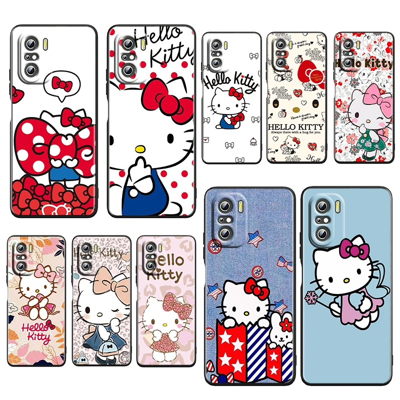Anime HelloKitty Girls For Xiaomi Redmi K50 K40 Gaming K30 K20 Pro 5G 10X 9T 9C 9A TPU Soft Black Phone Case Fundas Coque Cover
Anime HelloKitty Girls For Xiaomi Redmi K50 K40 Gaming K30 K20 Pro 5G 10X 9T 9C 9A TPU Soft Black Phone Case Fundas Coque Cover