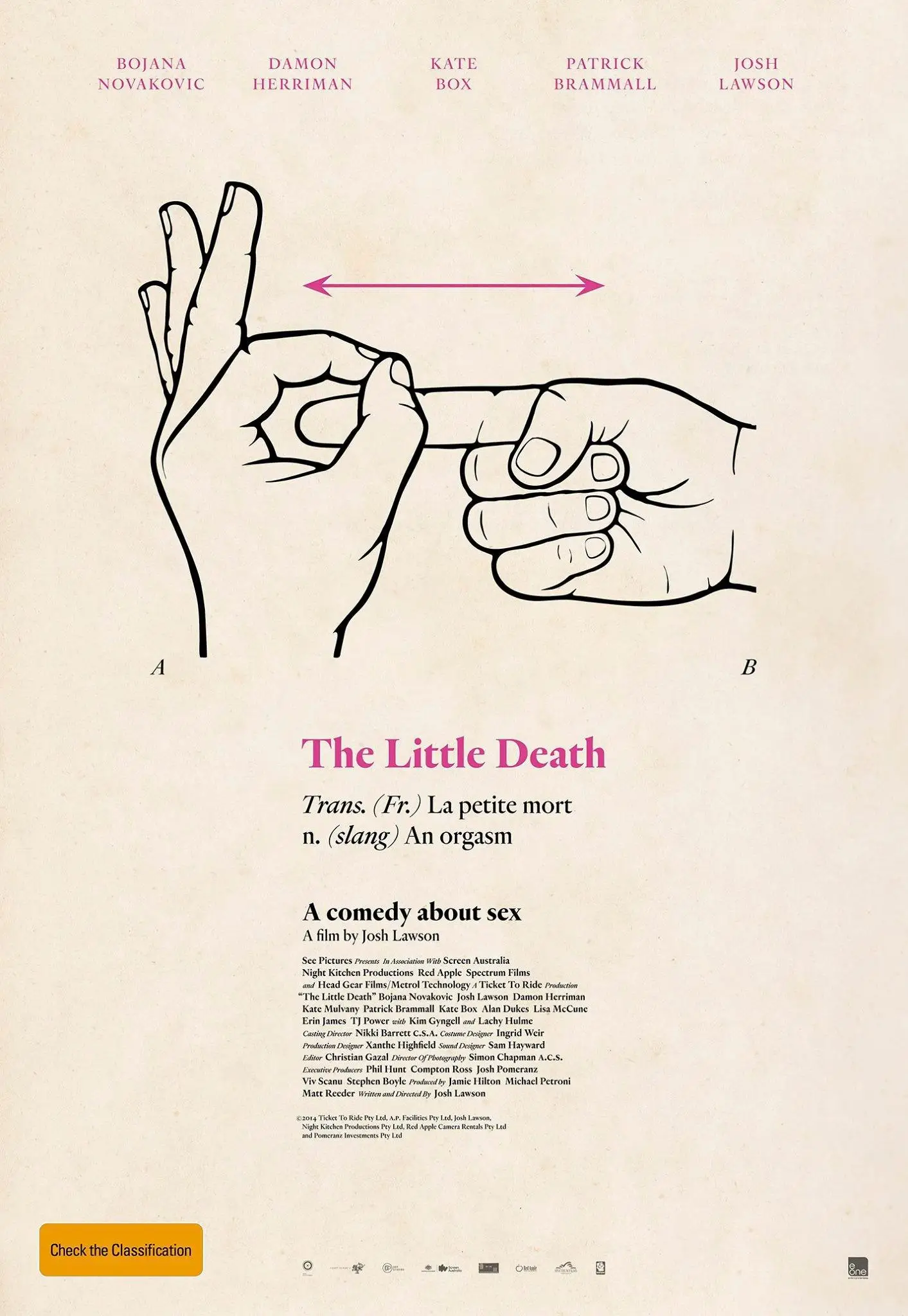 Film The Little Death (2014) Movie Art SILK POSTER Wall Art Home Decorative painting
Film The Little Death (2014) Movie Art SILK POSTER Wall Art Home Decorative painting