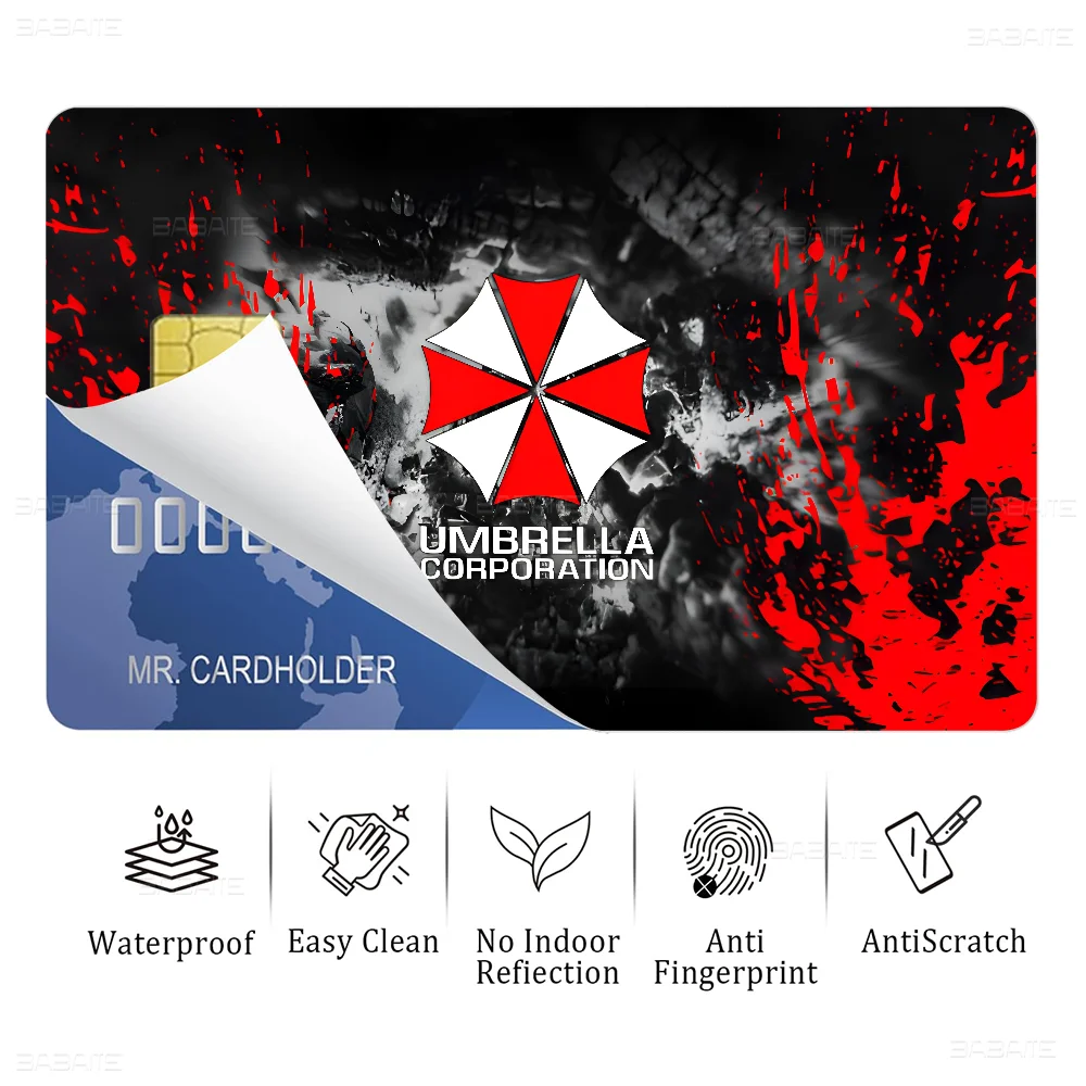 Мультяшные Наклейки Umbrella Corporation, Водонепроницаемые Этикетки Для Кредитных Карт, Метрополитеновских Автобусов
Мультяшные Наклейки Umbrella Corporation, Водонепроницаемые Этикетки Для Кредитных Карт, Метрополитеновских Автобусов